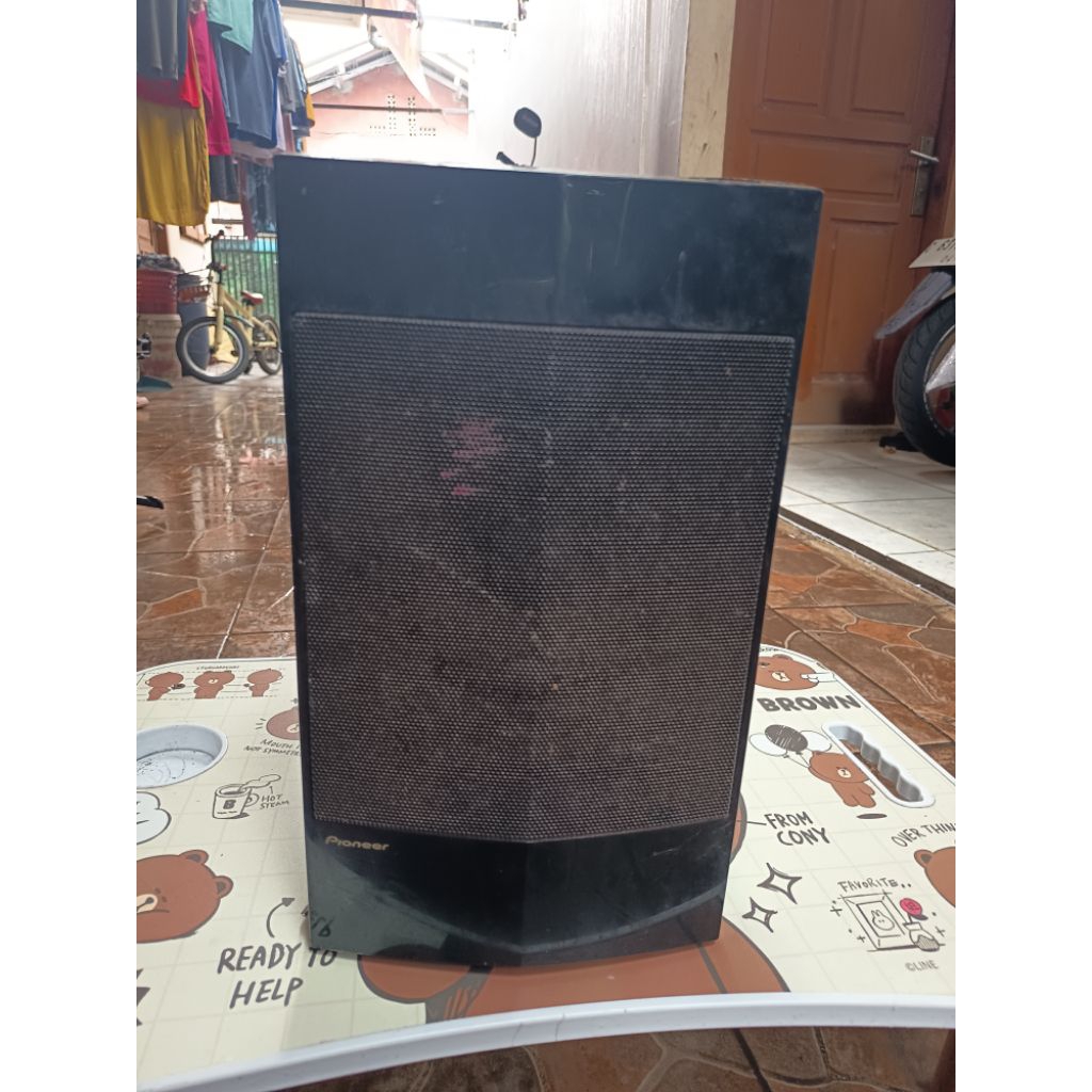 Subwoofer pasif bekas home theater Pioneer