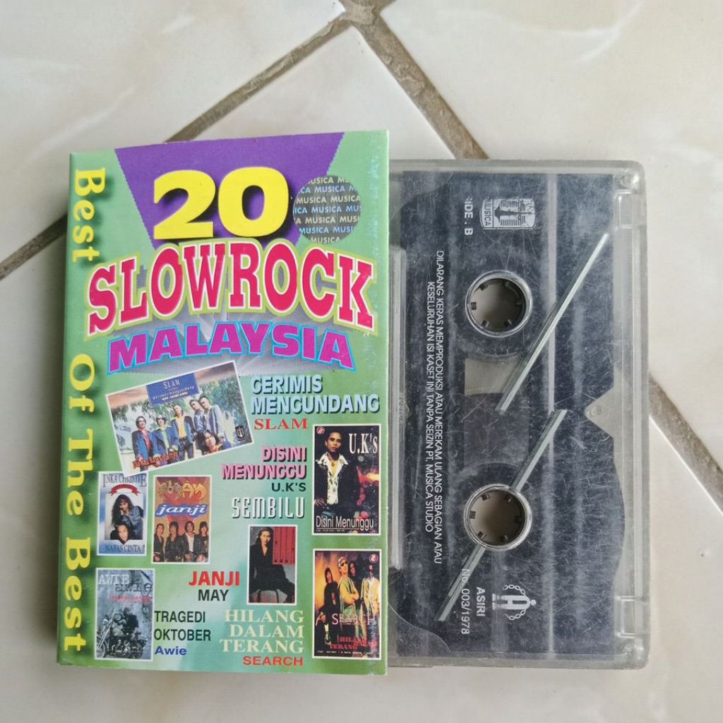 KASET PITA 20 SLOW ROCK MALAYSIA