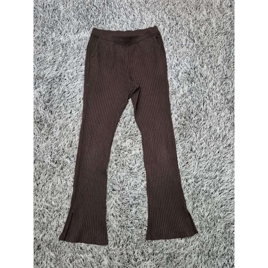 Celana cutbray knit lidi (UNIQLO)