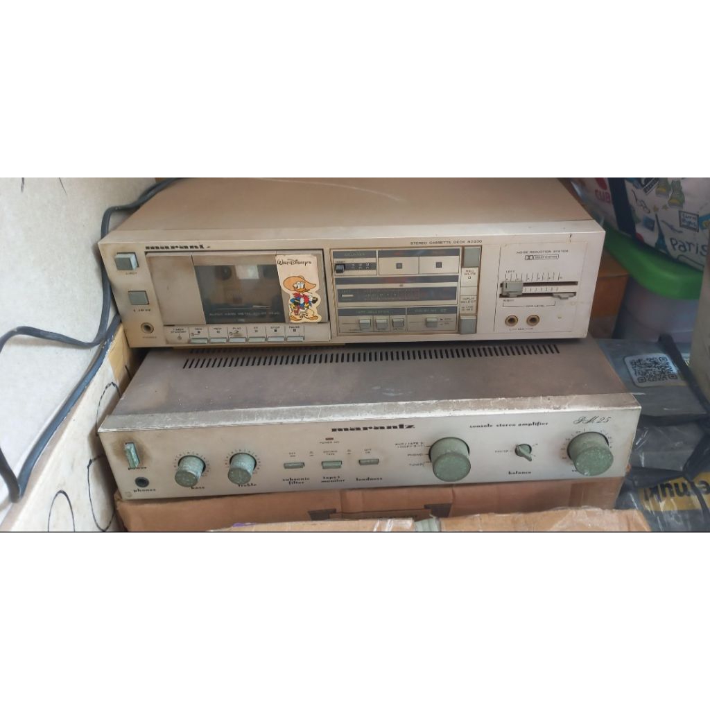 Marantz radio tape cassette amplifier