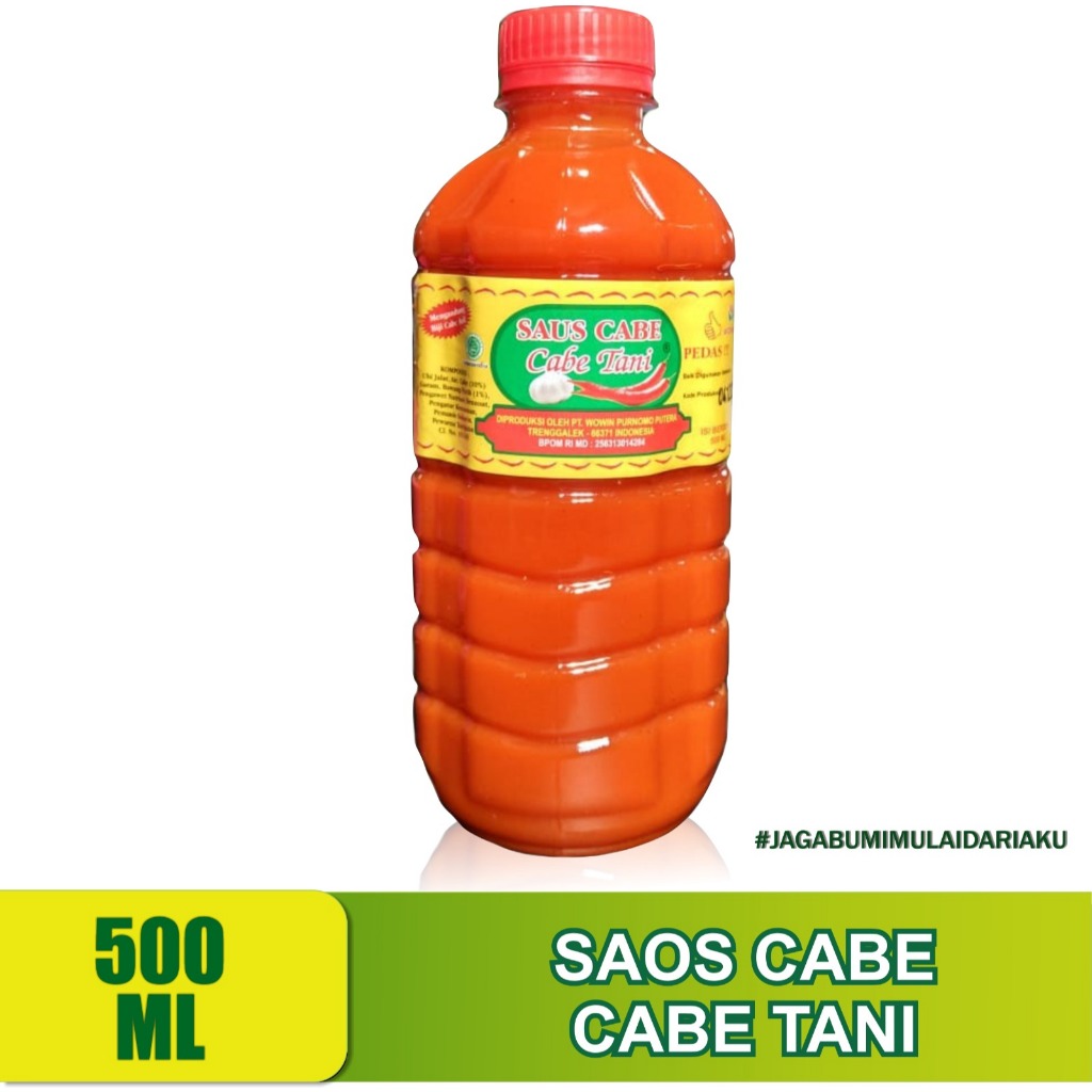 CABE TANI SAUS PEDAS 500ML [JKT]