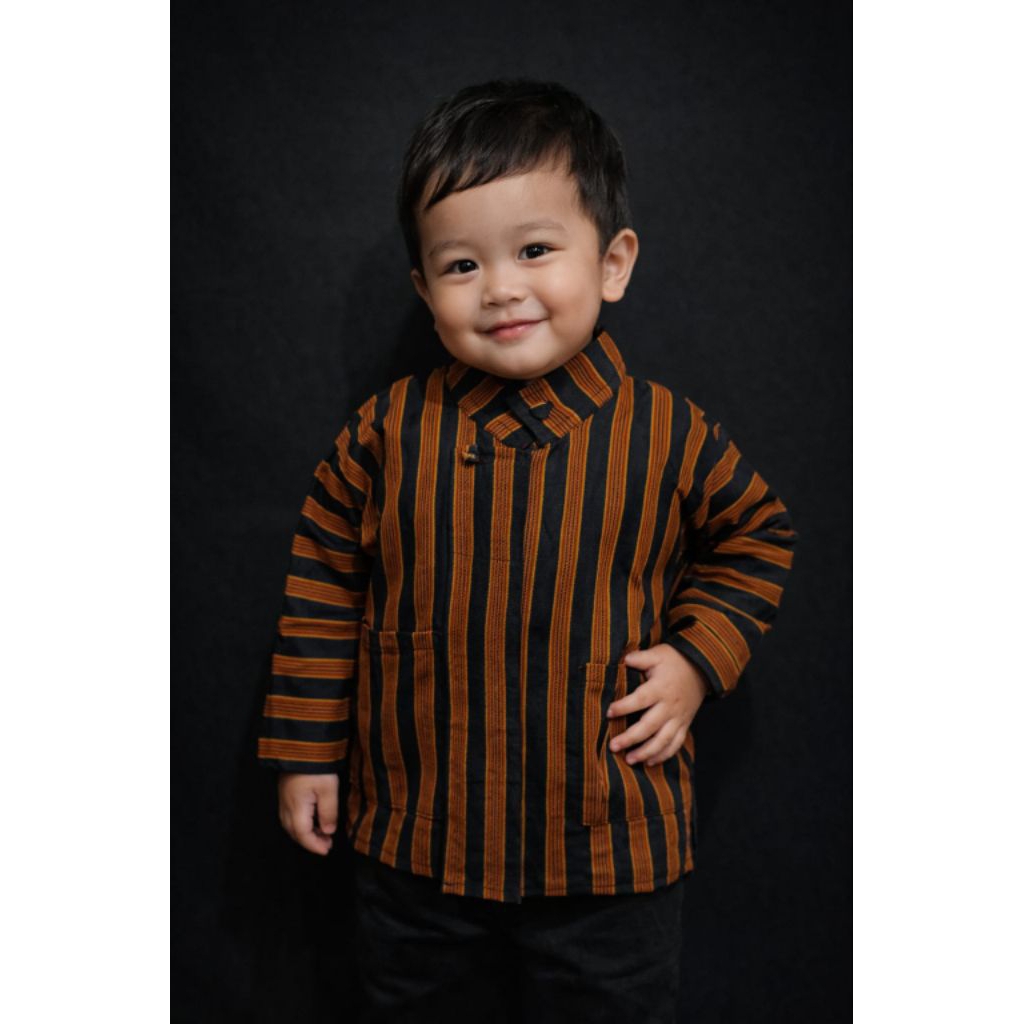Baju Lurik Anak Sorjan Anak Baju Adat Anak Laki Laki Solo Jogja Paling Murah