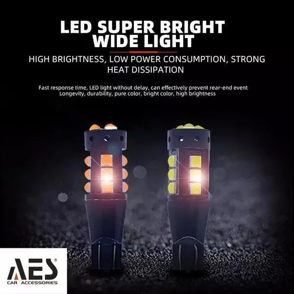 T10 PREMIUM 3030 15 MATA SUPERBRIGHT AES Lampu 15 TITIK 10 TITIK MATA SMD LED Smd BULLAES