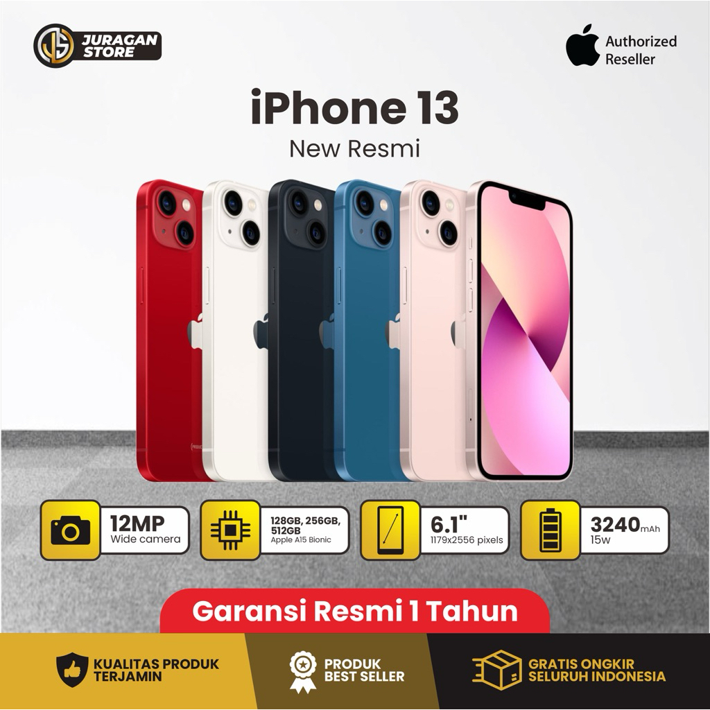 iPhone 13 New/Baru Resmi Indonesia