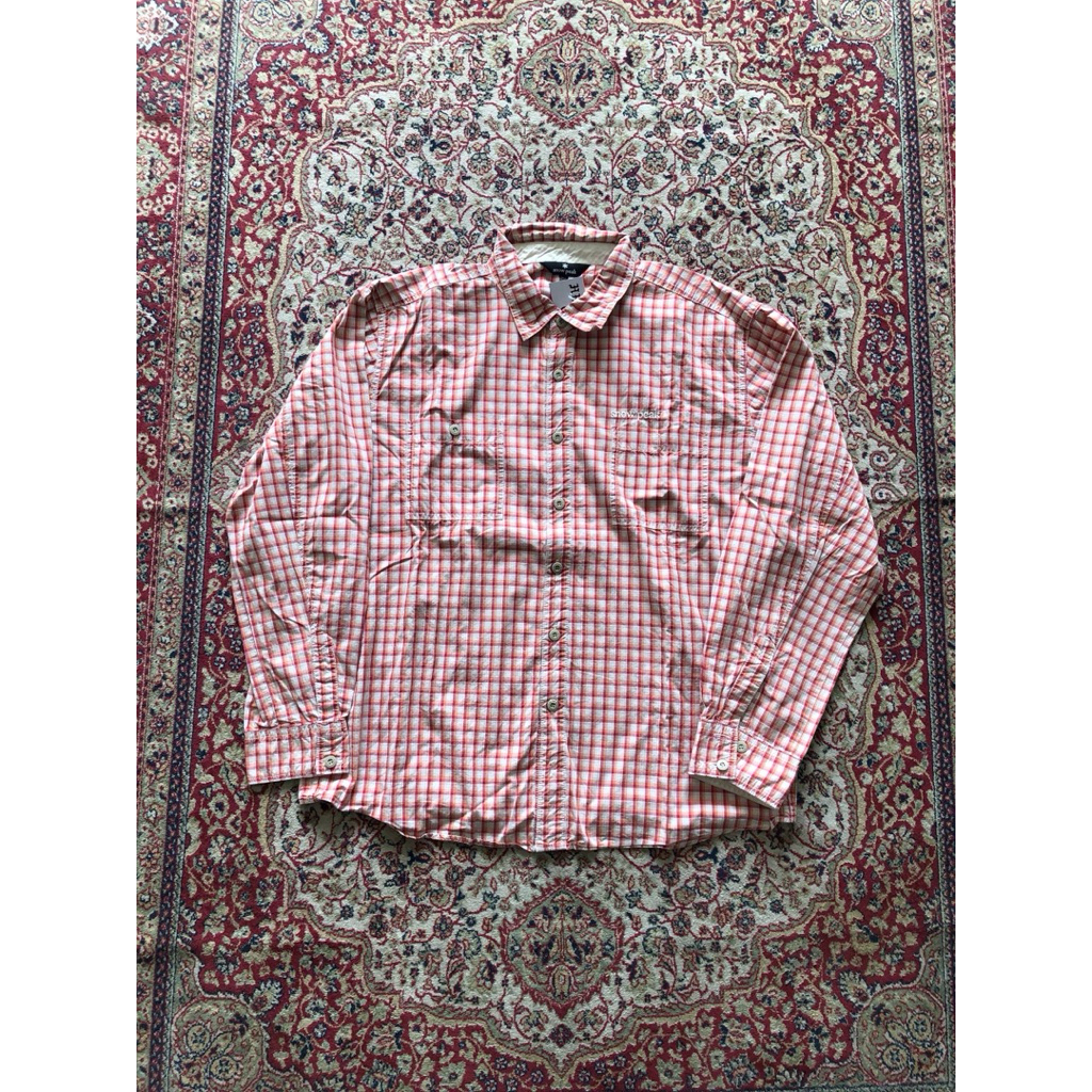 Kemeja Snow peak flannel shirt Snow peak apparel japan outdoor HH687