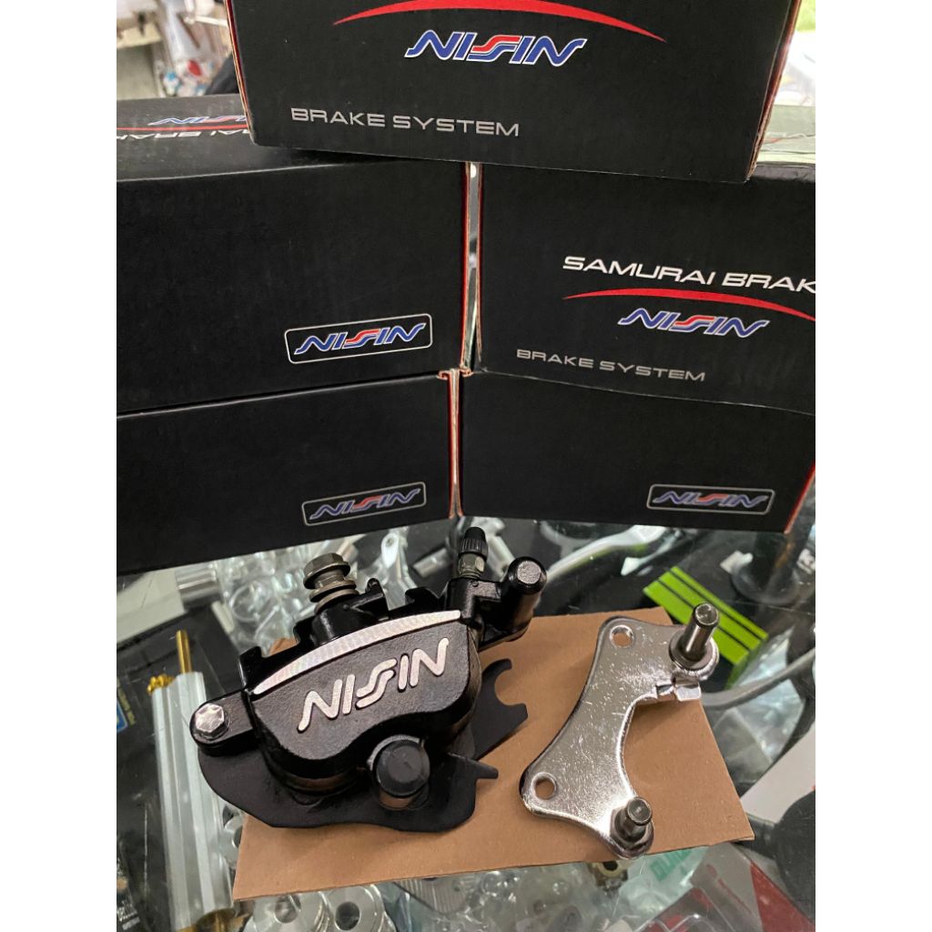 Kaliper Kanan Ninja R/Ss Nissin Samurai Hitam