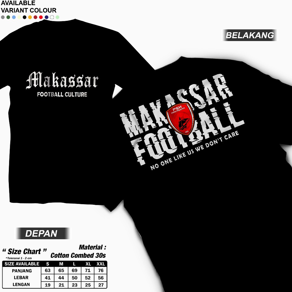 kaos keren fans psm makassar football a-03