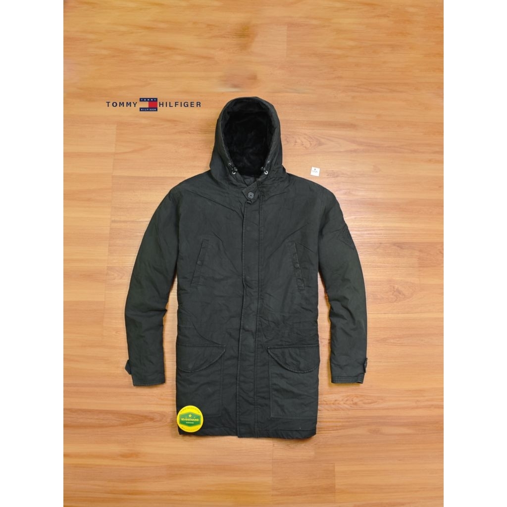 tommy Hilfiger casual parka sherpa jacket