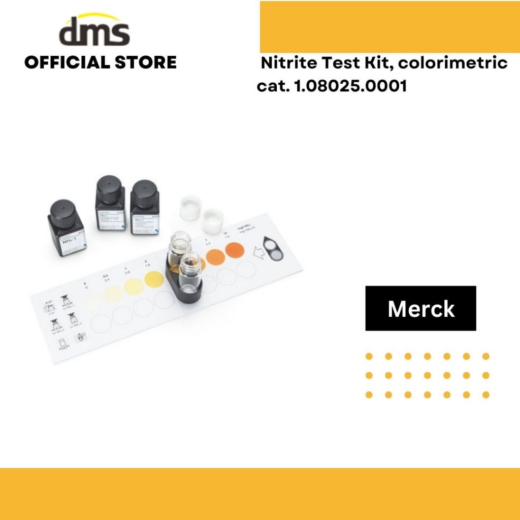Nitrite Test Kit Merck M.1.14658.0001 / NO2 ED 2028