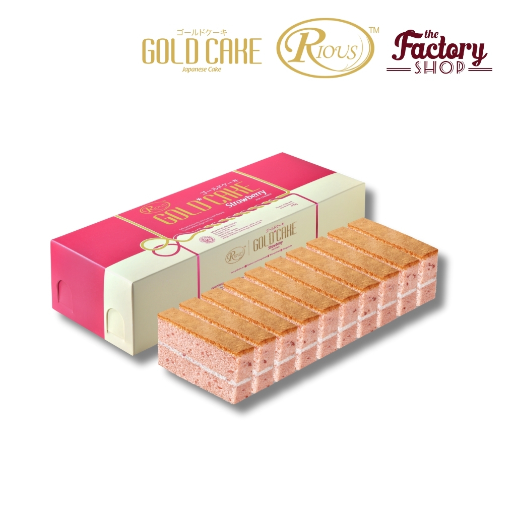 RIOUS GOLD CAKE STRAWBERRY BESAR