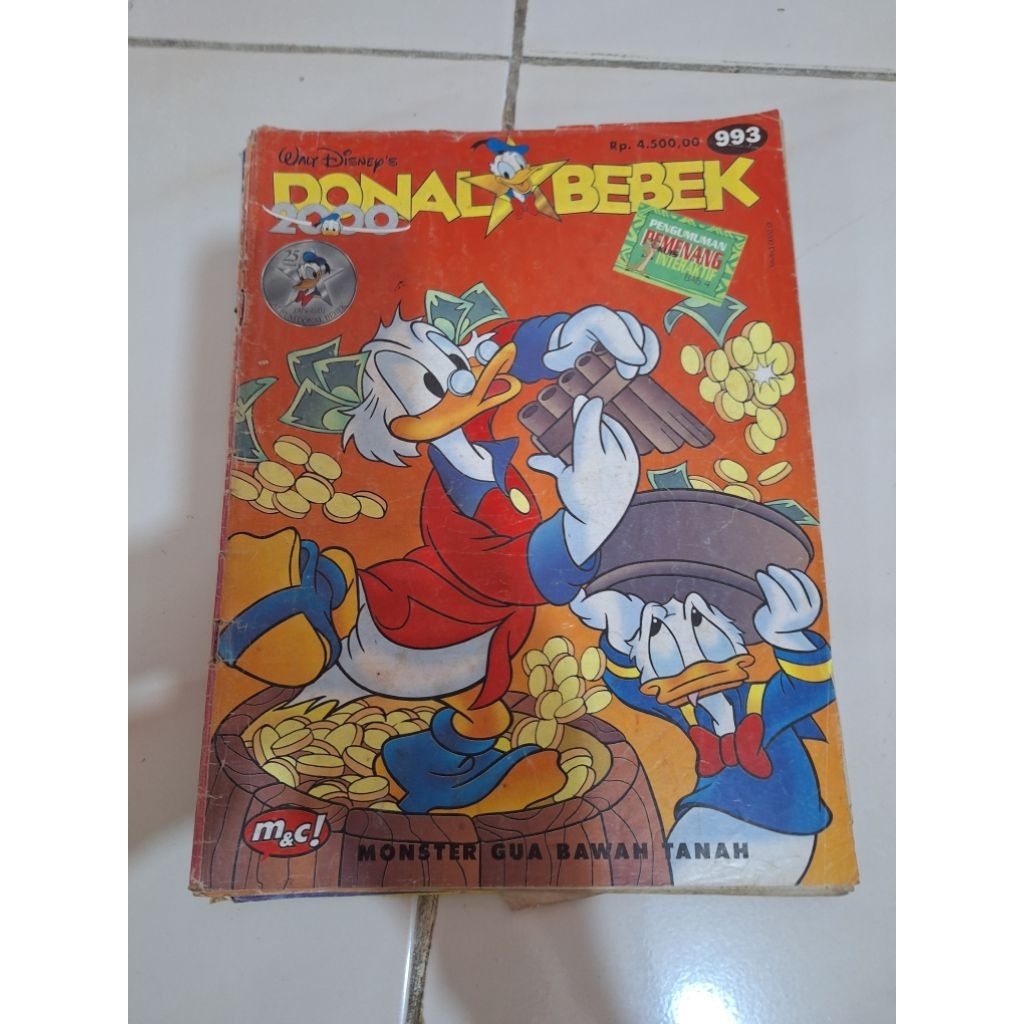 buku/majalah donal bebek bekas