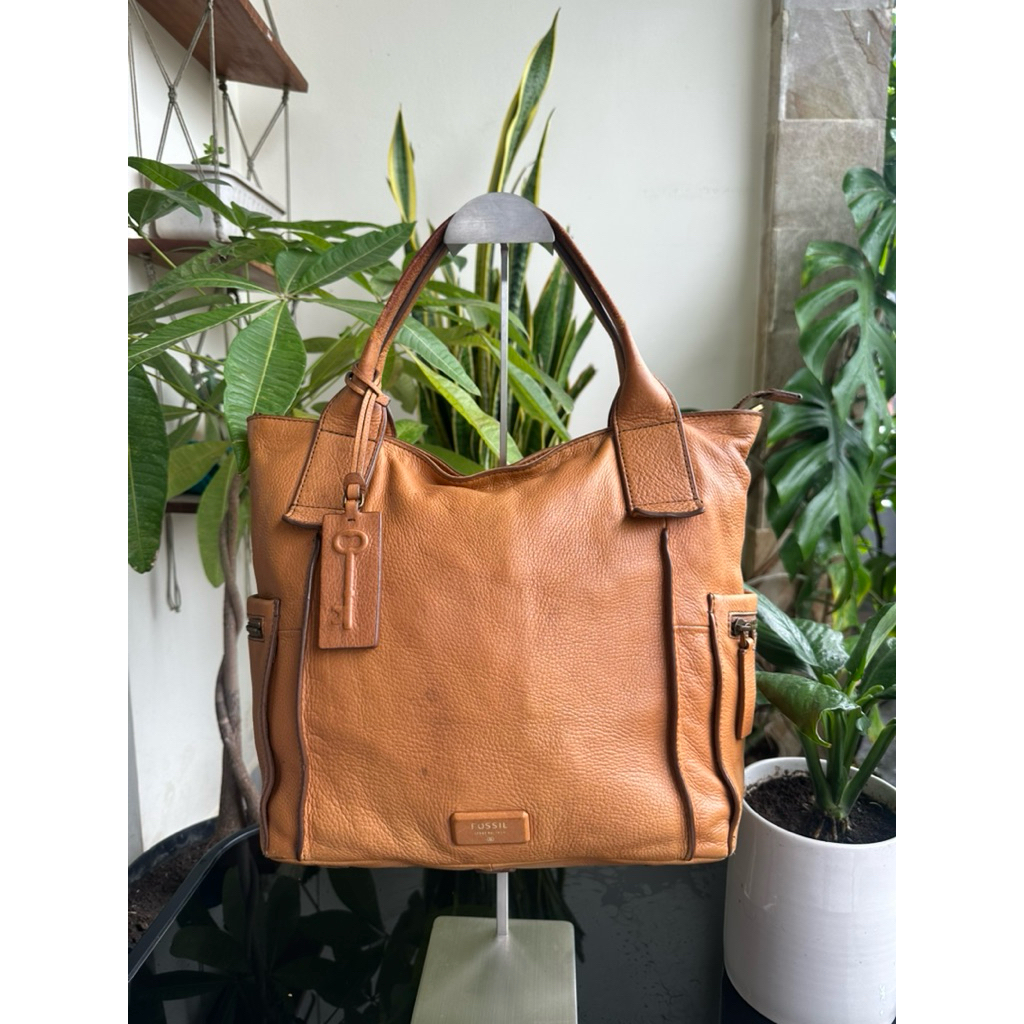 EMERSON SATCHEL BROWN SUGAR