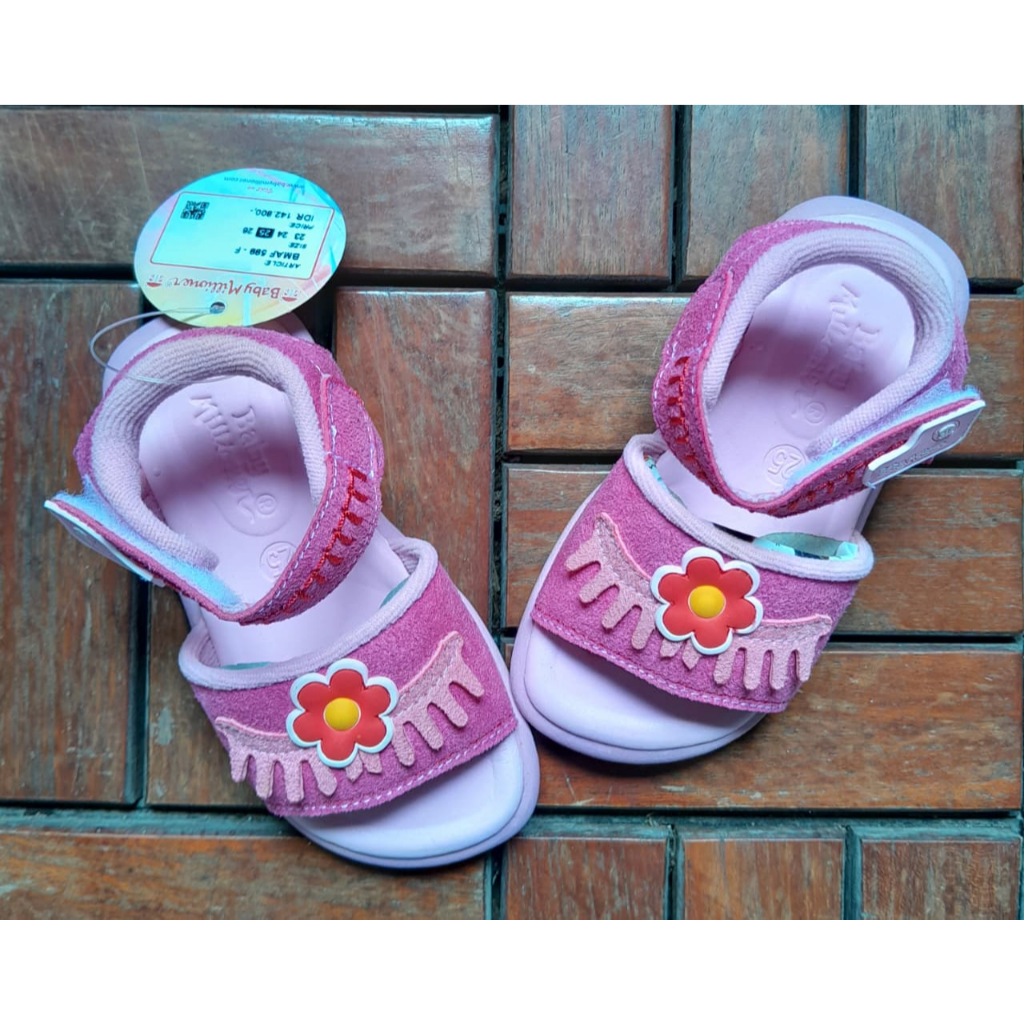 Sepatu Sandal Anak Cewek Baby Millioner BMAF 599 F