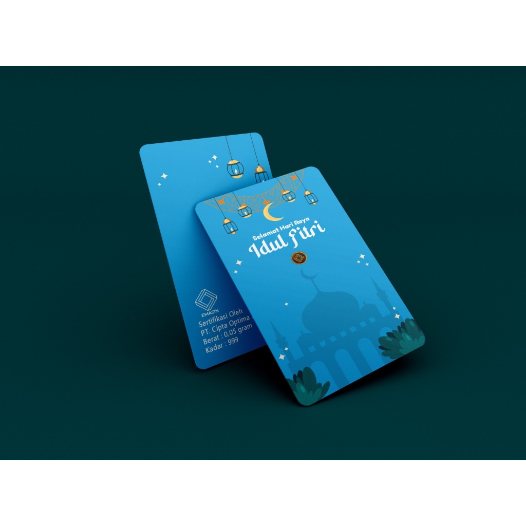 EMASIN | LOGAM MULIA 24K | Emas Mini 0.1gr