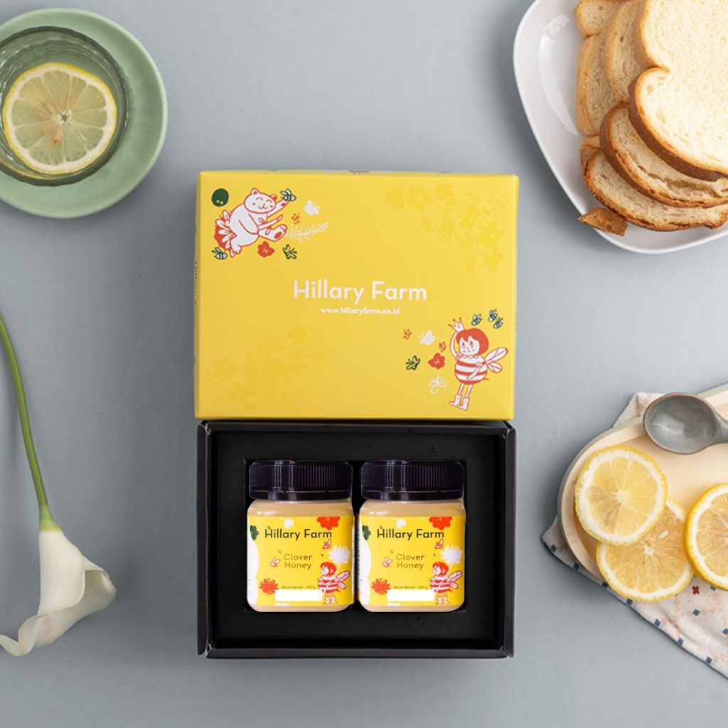 Hampers Clover Honey 250gr + Clover Honey 250gr