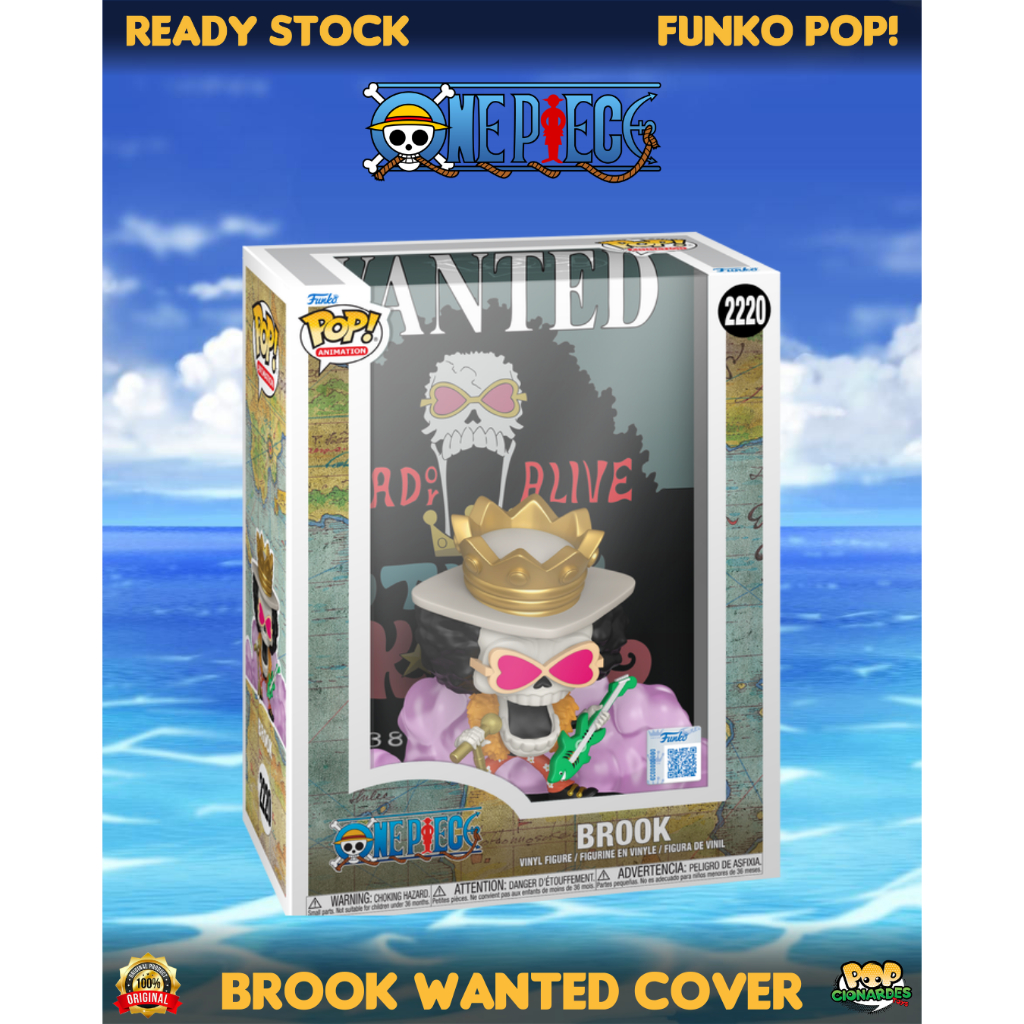 Funko POP Animation - One Piece - Brook Wanted Cover #2220