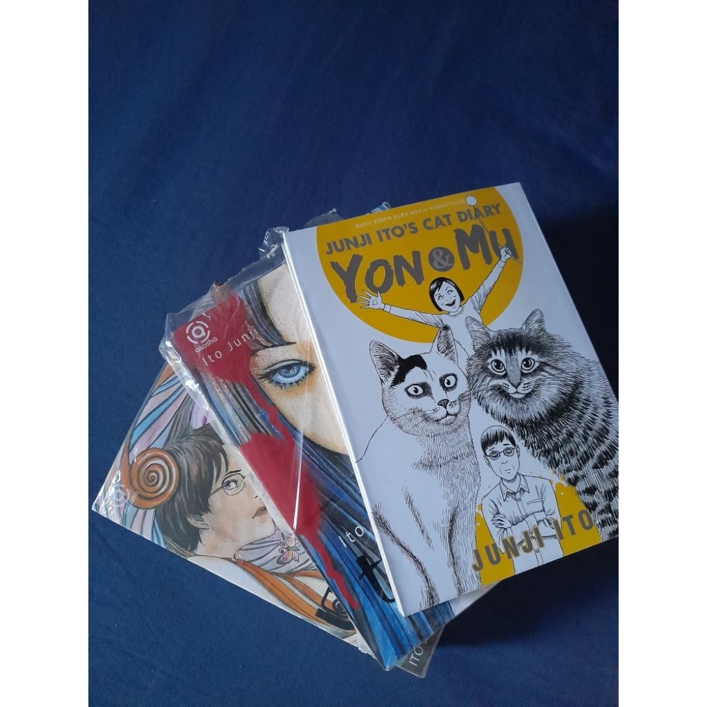 Komik Junji Ito (New Sealed), UZUMAKI, TOMIE, YON & MU
