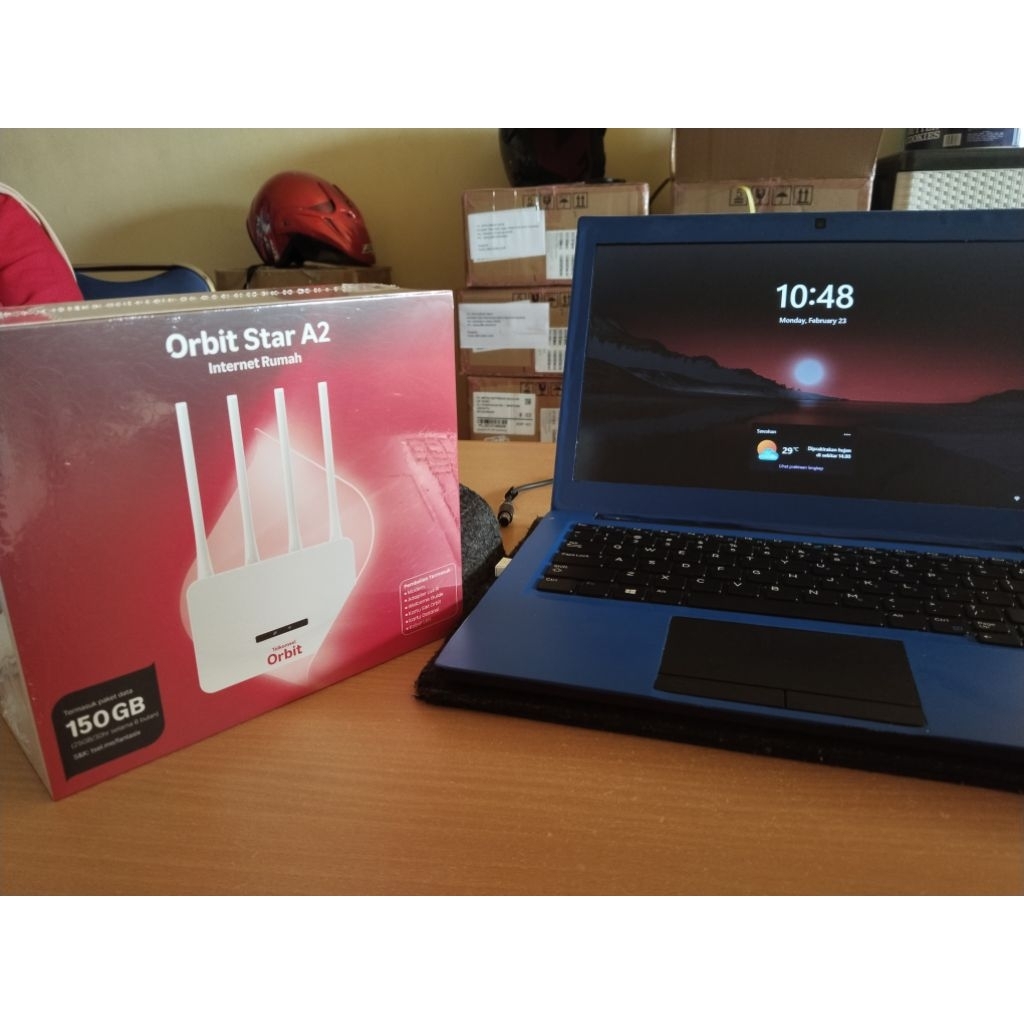 Telkomsel Home Router Orbit Star A2 Modem Router Wifi 4G LTE, modem wifi orbit murah berkualitas