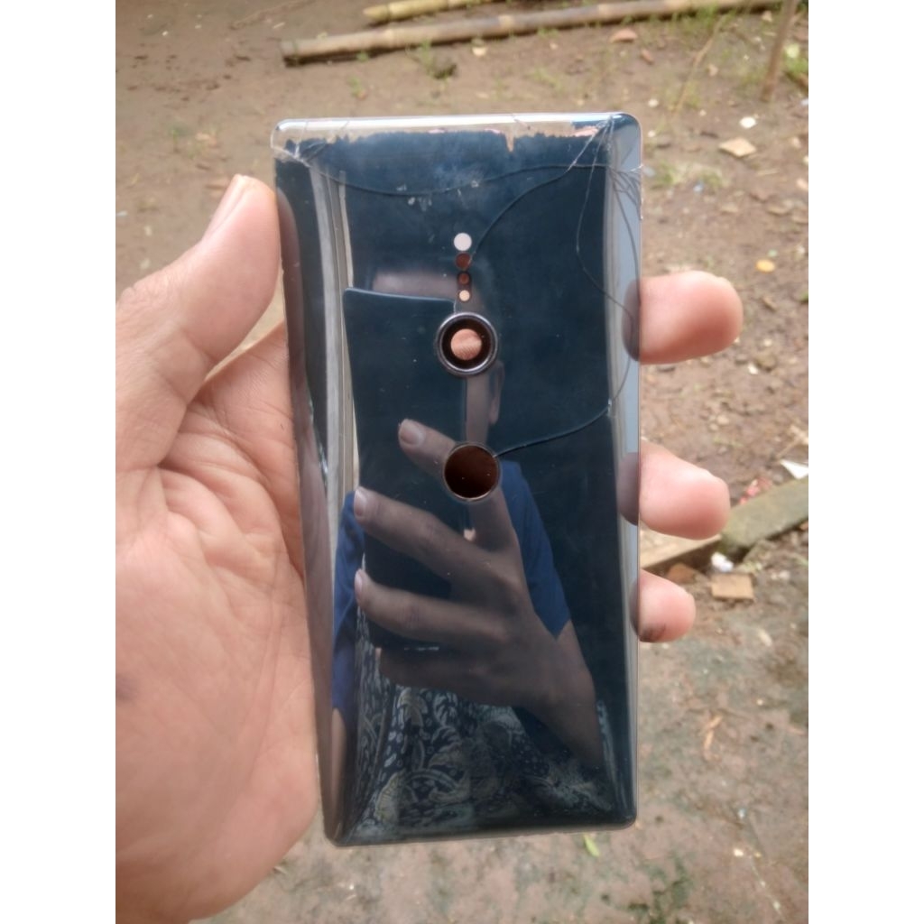 backdor + sidik jari soni experia xz2 realpict