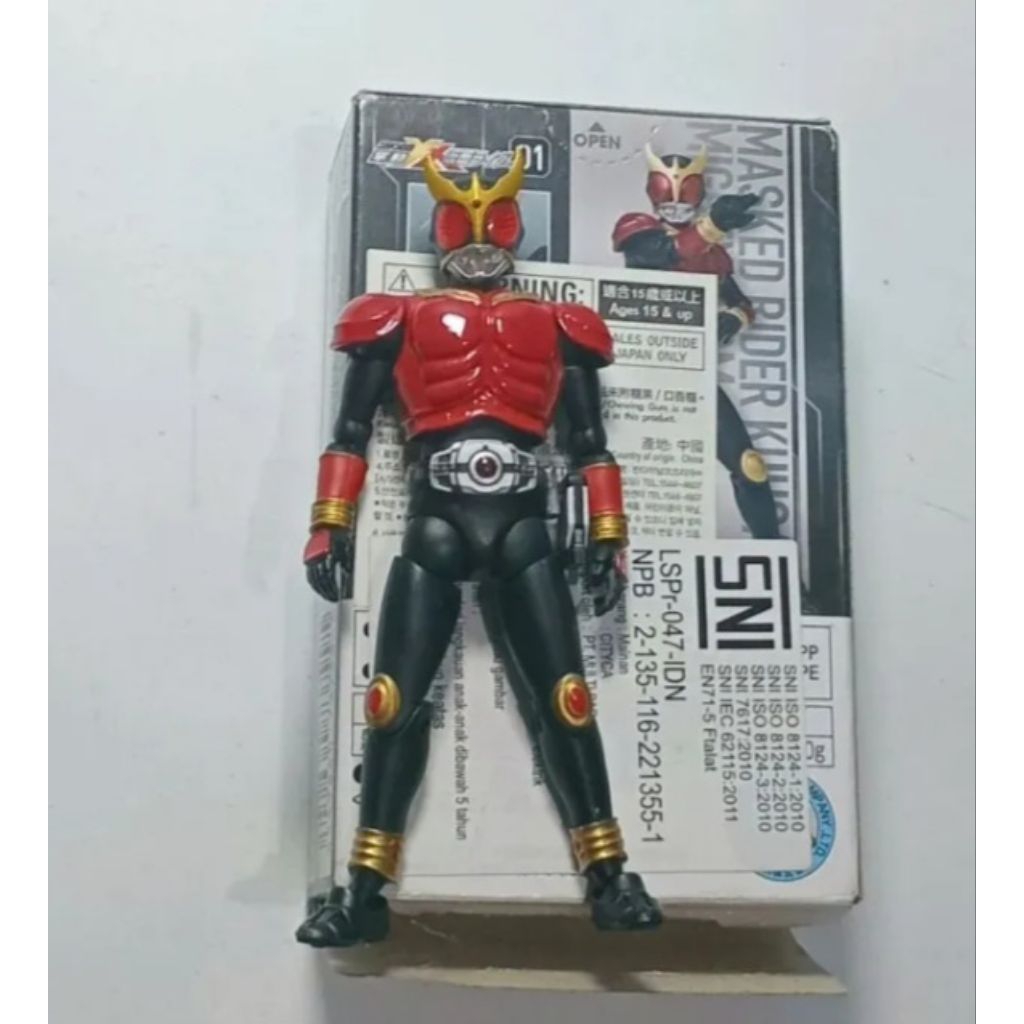 shodo xx kamen rider decade kuuga form repaint detailing resin bib
