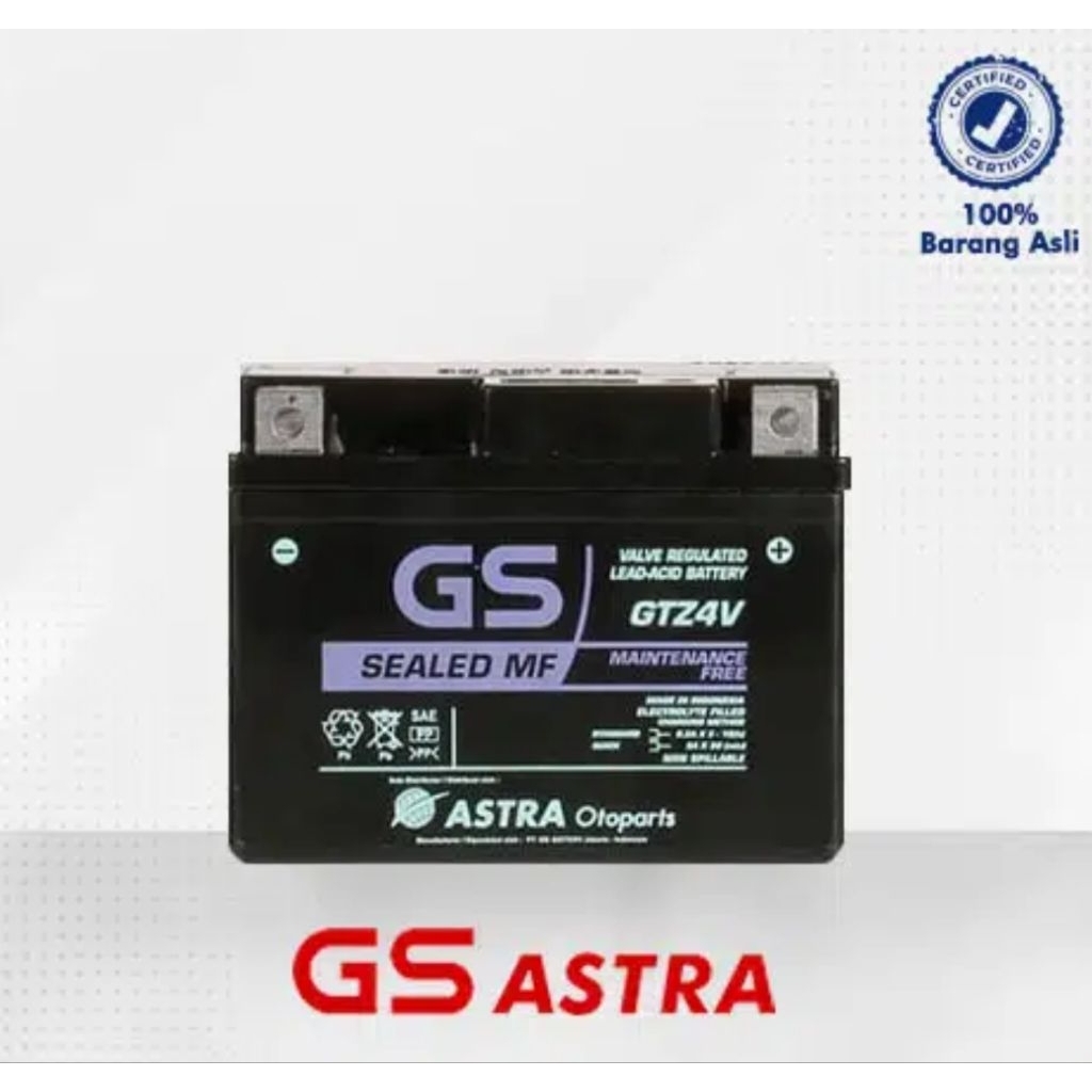 Aki Motor GS Astra MF GTZ-4V