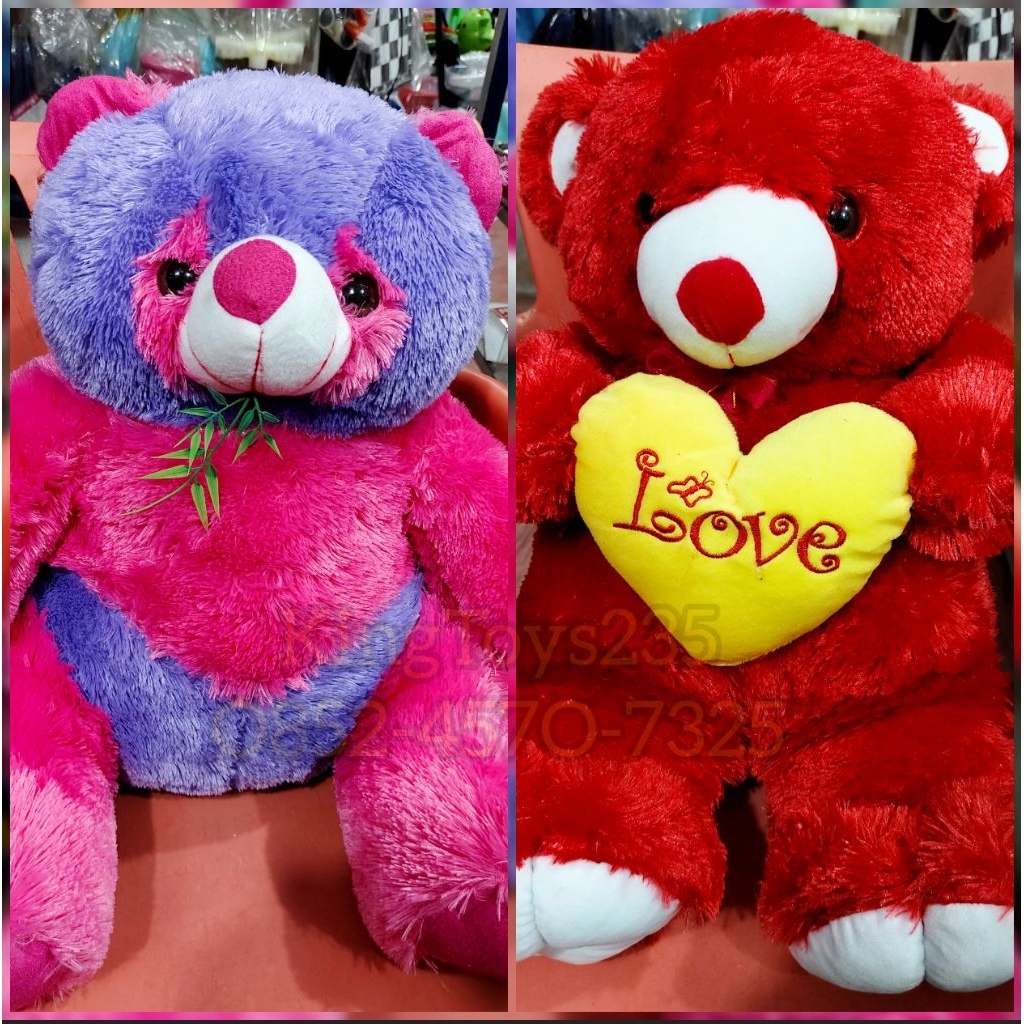 Boneka Anak Beruang Gembul Gendut Besar +-70cm Duduk Badan Gemuk Bulu Halus Tebal Kado Pontianak Pan