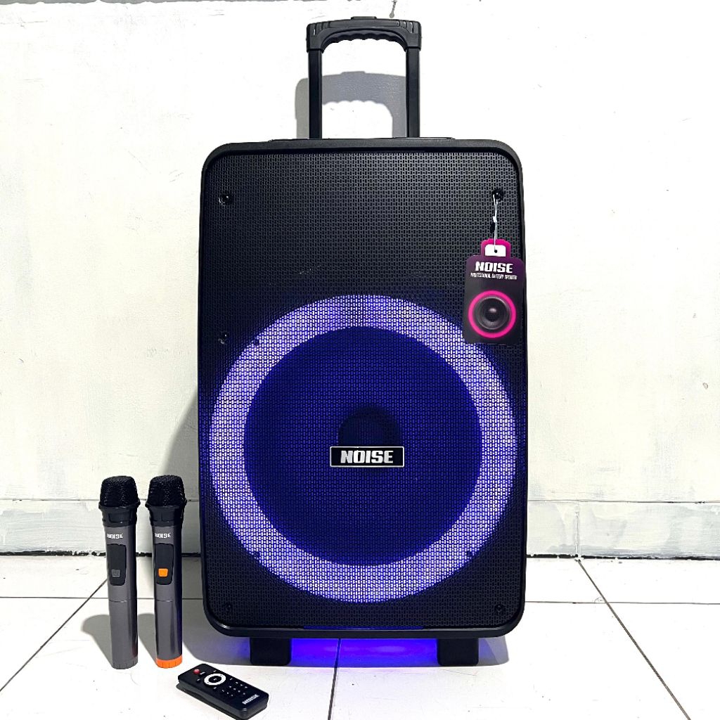 Speaker Portable Wireless Noise 899 L 15 Original 15 inch