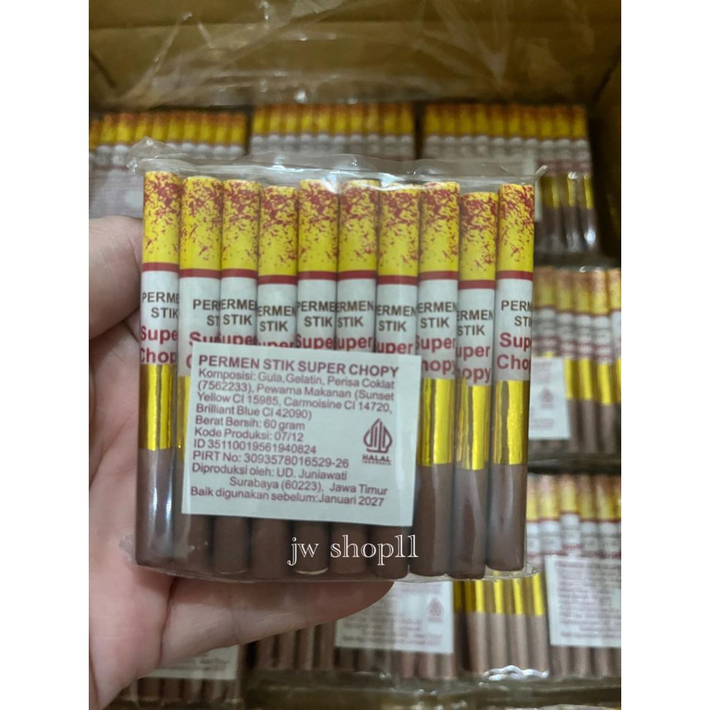 [ Halal ] 1 Dus isi 60 Pack Permen Jadul Super Chopy