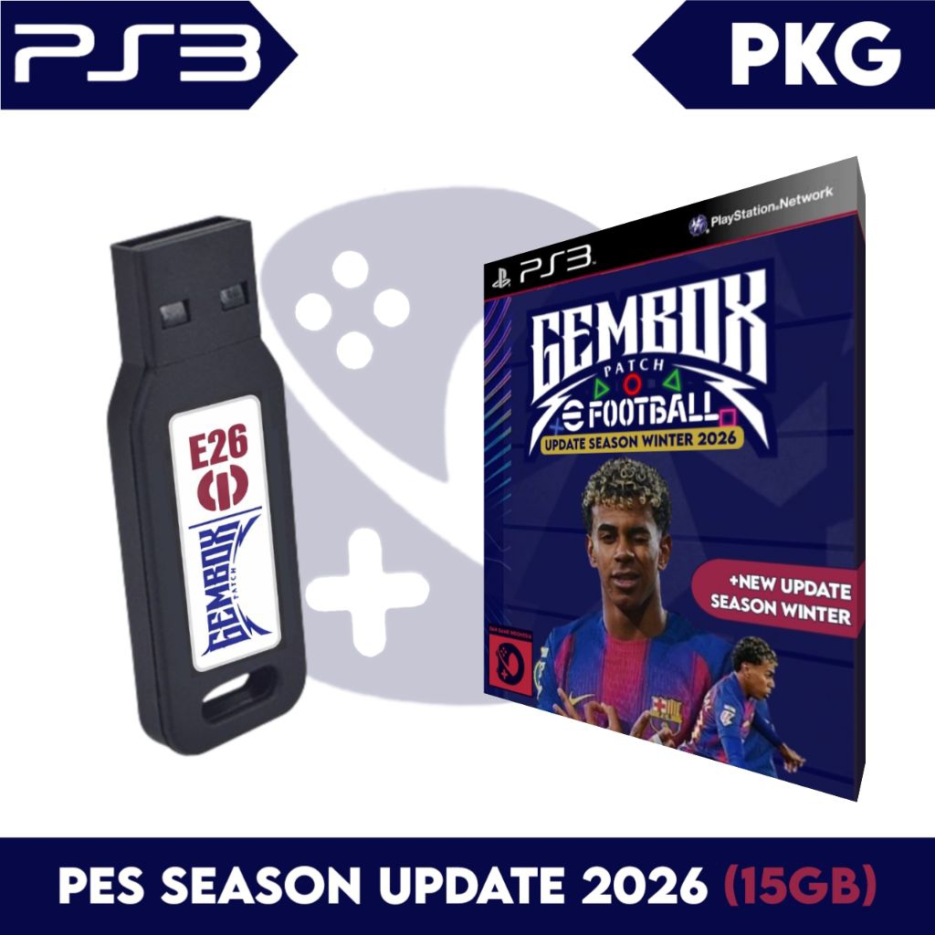 GAME BOLA PS3 GEMBOX PATCH WINTER 2026 (PS3)