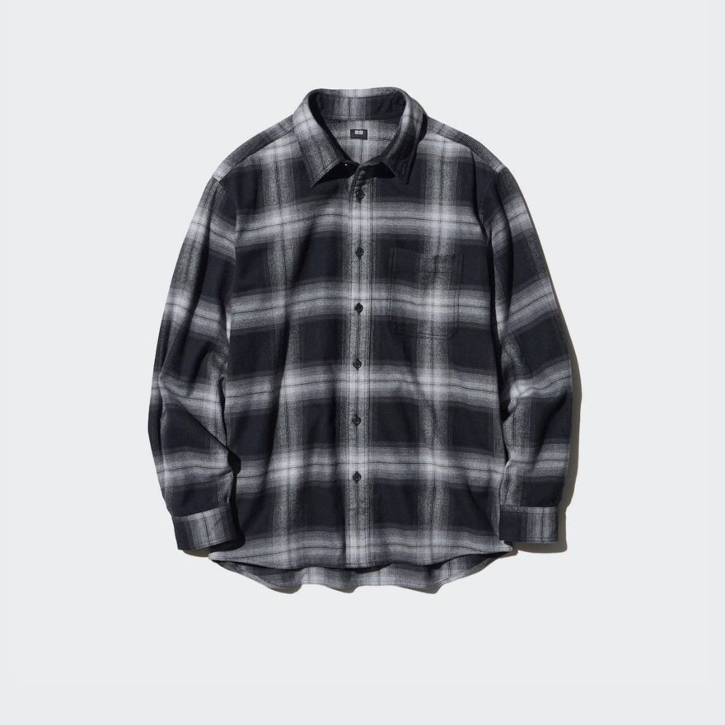 Kemeja Flanel Pria Lengan Panjang | Kemeja Flanel Motif | Flannel Zoid Motif Uniqlo | Flannel Kemeja