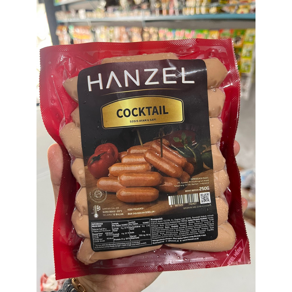 Sosis Hanzel Cocktail 250gr