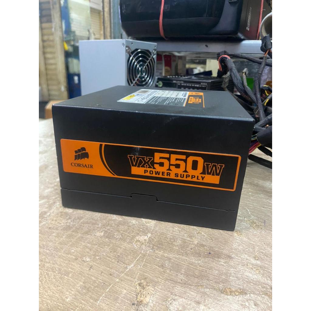 PSU GAMING CORSAIR VX550W 80+ +power suplay corsair 550 watt + psu corsair + psu 550watt corsair