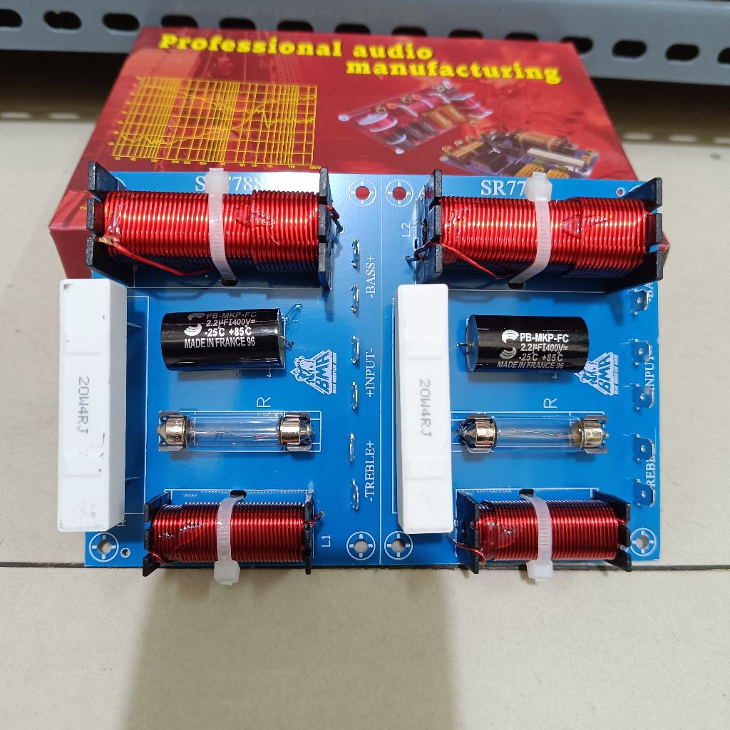 Crossover BMA SR 7788 2 way Kit Crossover Pasif BMA SR7788 Original