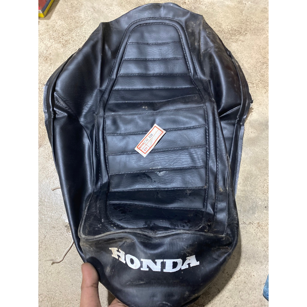 Kulit cover jok sadel Honda Cg110 cg125 cg 110 125 non original stok lama nos