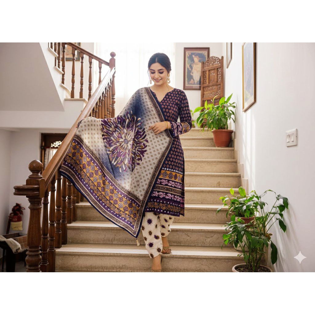 Long kurti pakistan set serasi like new /dress India/baju India/set India/kurti/preload