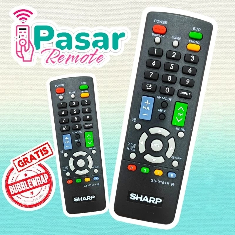 REMOTE TV SHARP LED LCD TV