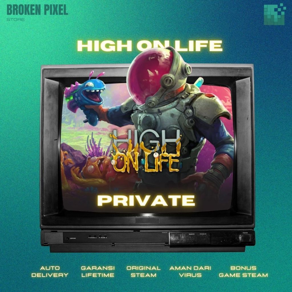 [BONUS GAME STEAM] High on Life (Sharing With Wobbly Life & DOOM Eternal) / AUTO DELIVERY / STEAM / 