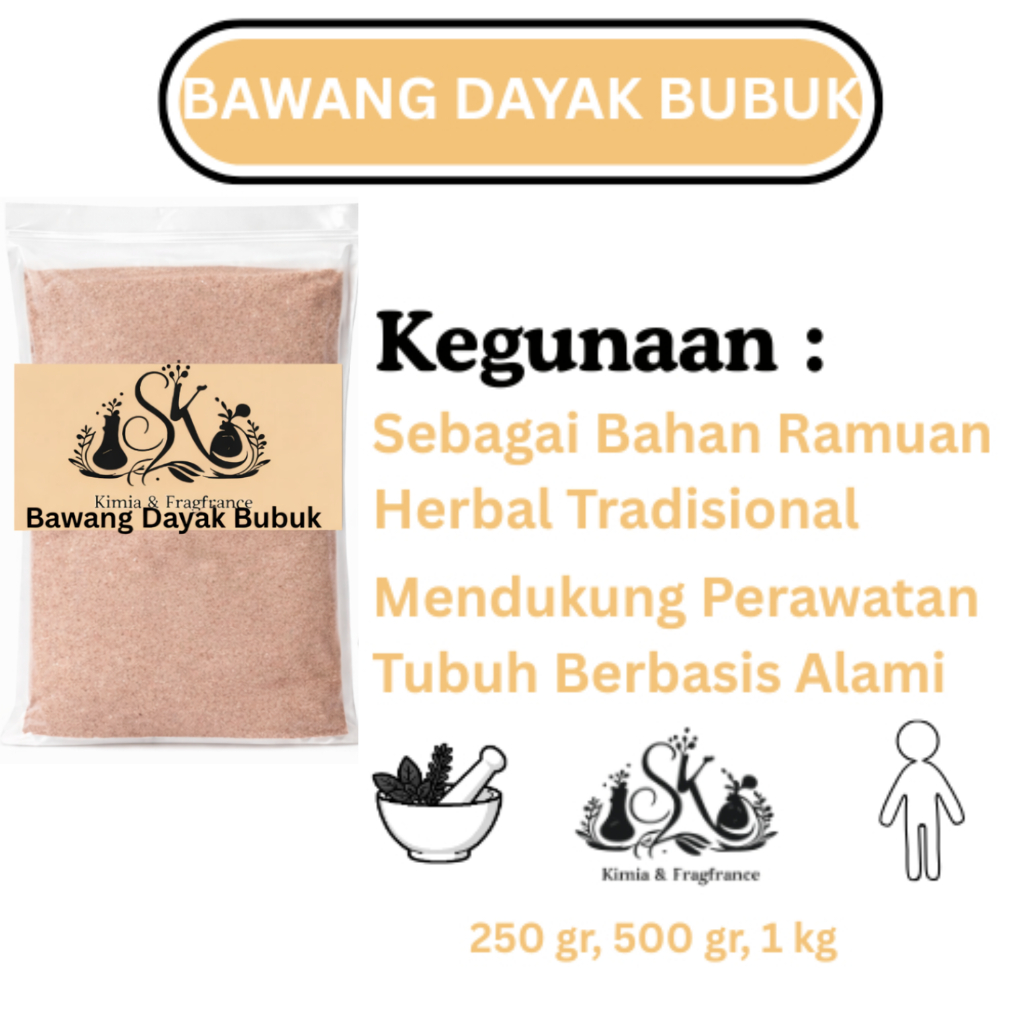 Bawang Dayak Bubuk / Serbuk Dayak Bubuk