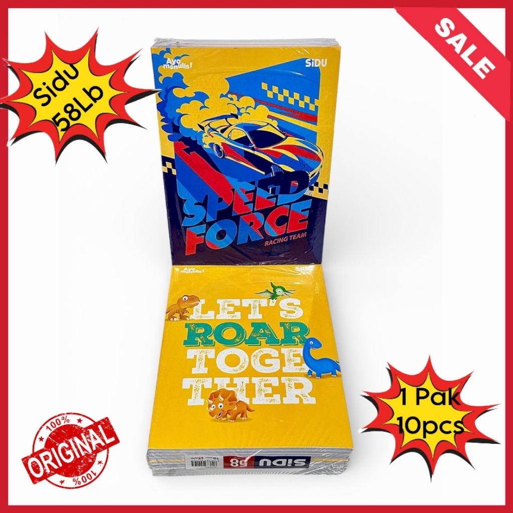 BUKU SIDU 58 LB / BUKU TULIS SIDU 58