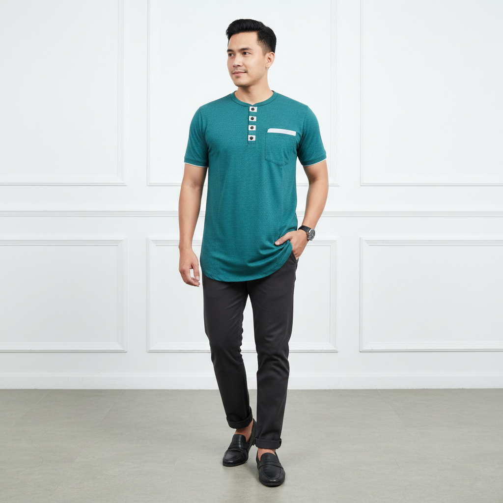 Ereste269 Baju Kokoh Muslim Pria Tosca