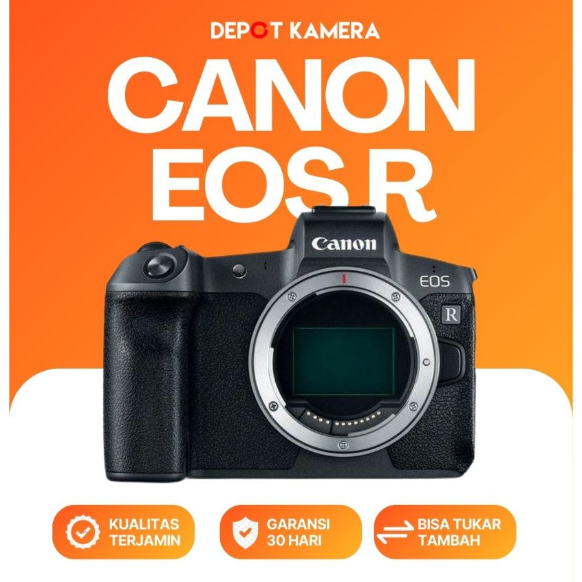( DEPOT KAMERA ) SECOND - CANON EOS R BODY ONLY