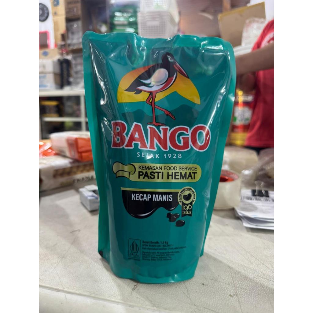 Kecap Bango / Sweet Soy Sauce Bango / Bango Kecap Manis - 1.5 Kg