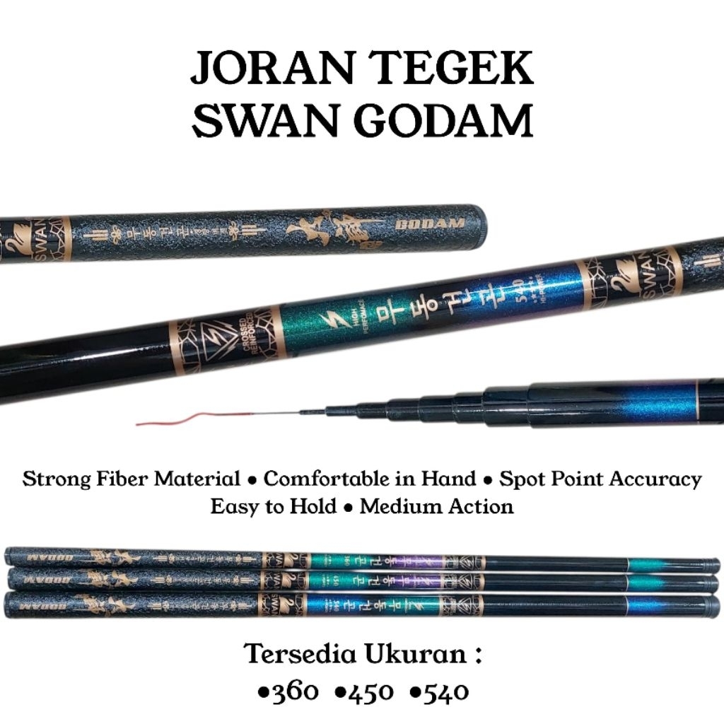 JORAN POLE/TEGEK SWAN GODAM 540CM