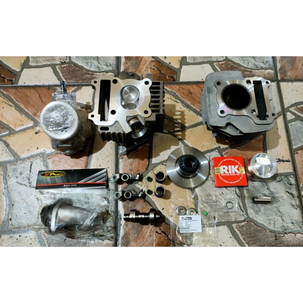Paket Bore up Jupiter z spek 130cc 150cc Drag ROADRACE Gtx Harian racing touring balap