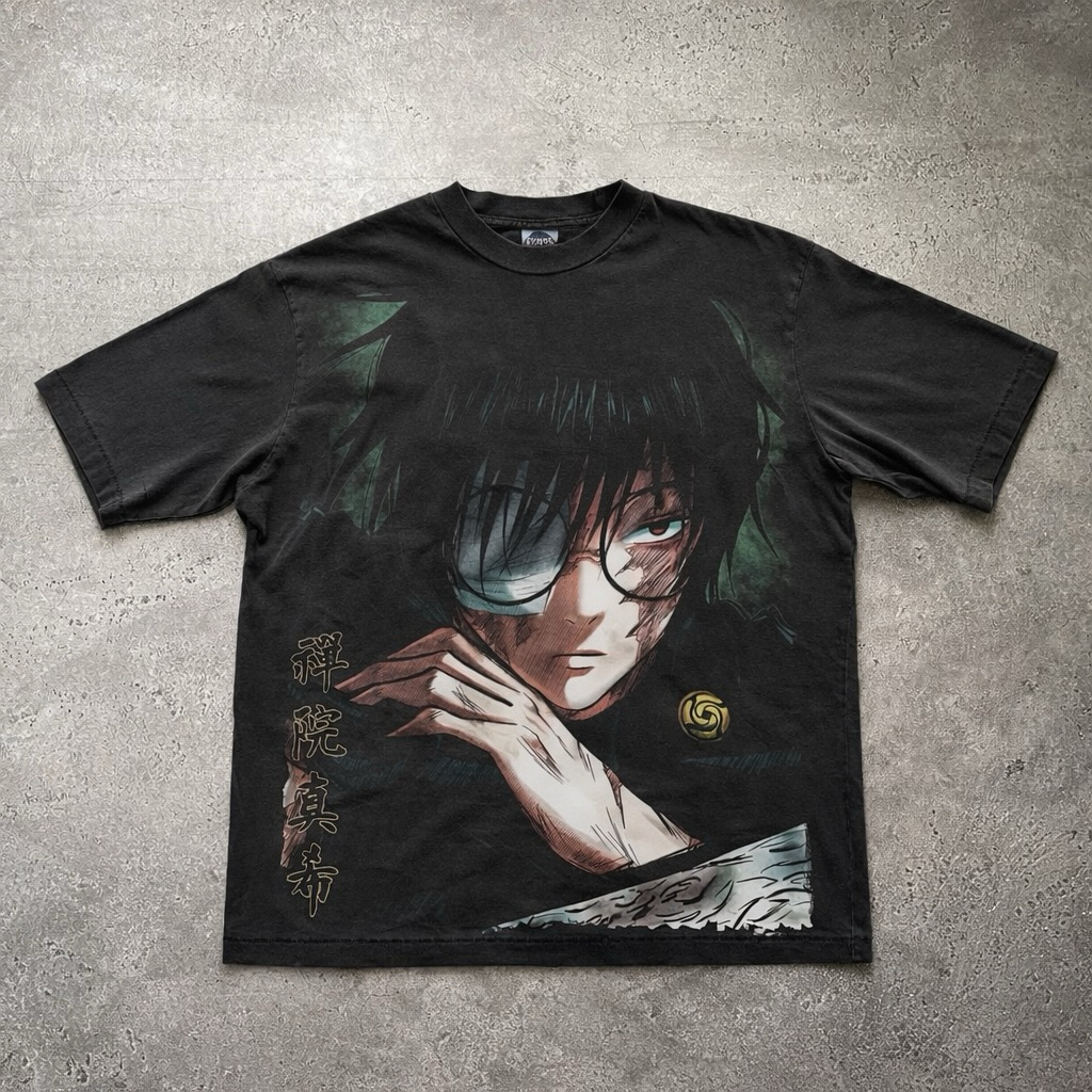 T-Shirt / Tees Bootleg SKAARS Maki Zenin Anime Jujutsu Kaisen Black Colour (NEW) | Maki Zenin Jujuts