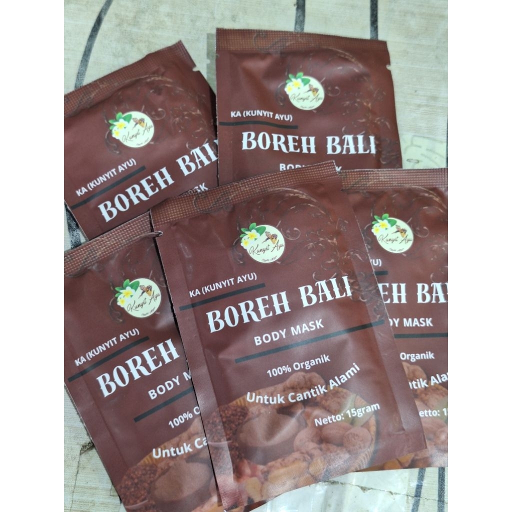 Boreh Bali Body Mask by Kunyit Ayu