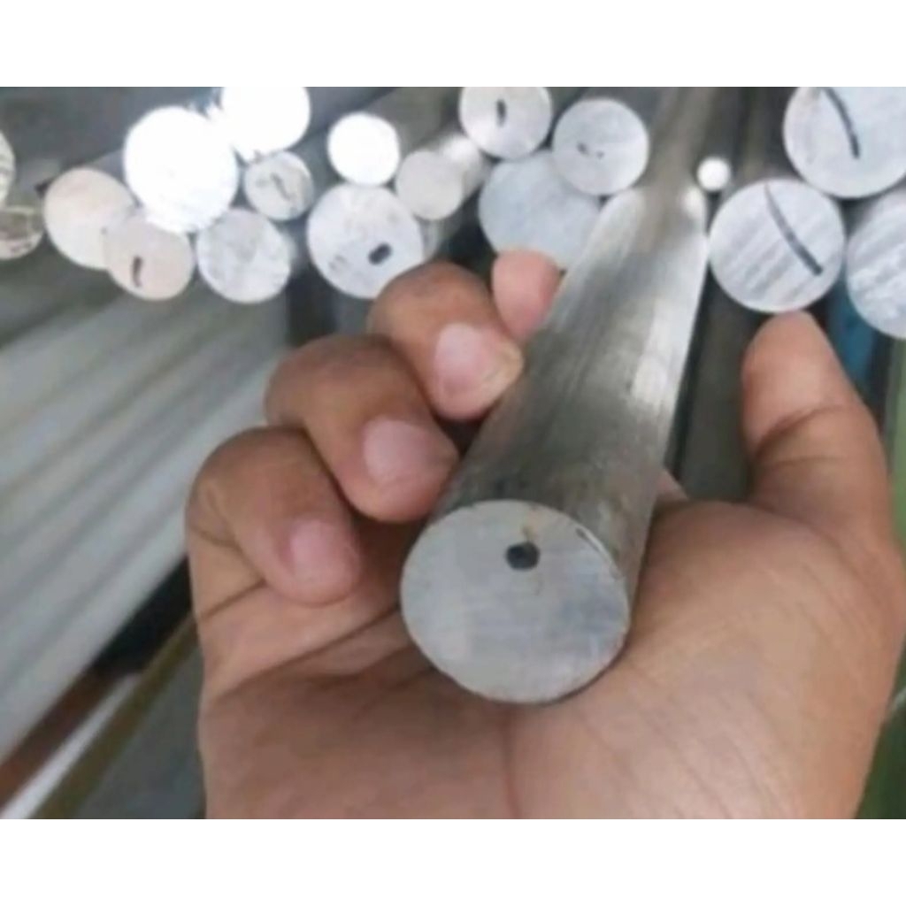 As Alumunium / As Dural Diameter 12mm Panjang 100cm