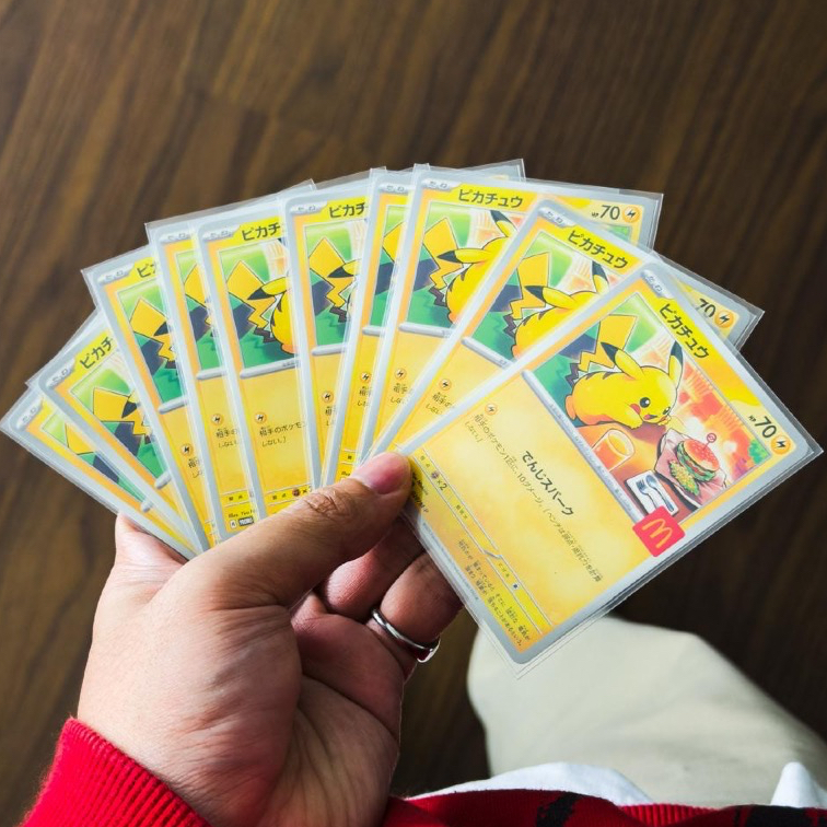 Kartu Pokemon Pikachu Promo MCD