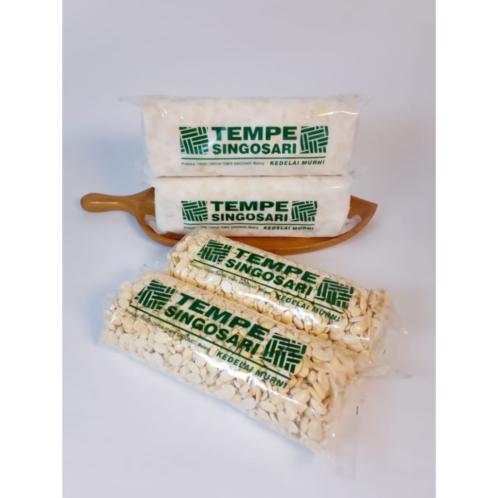 tempe singosari malang tempe kedelai mentah