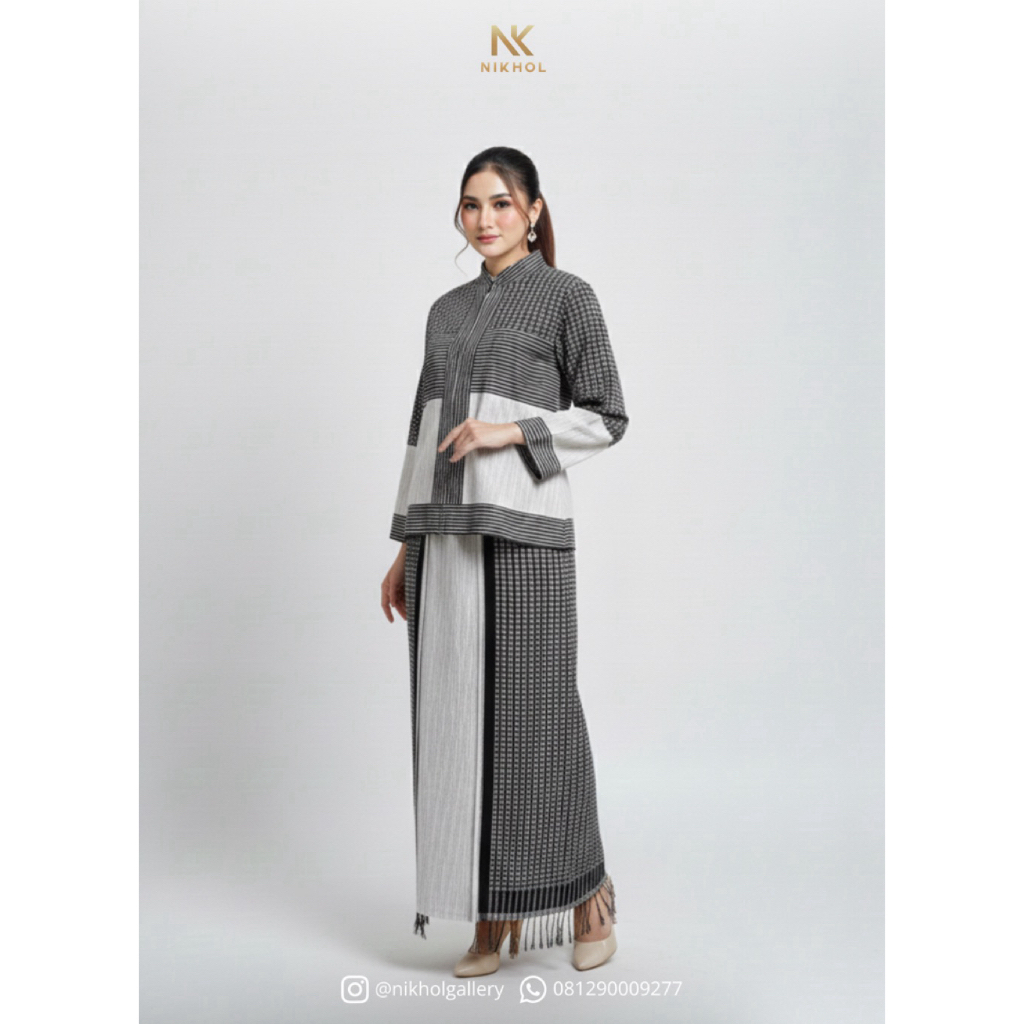 One Set Tenun Baduy etnik NIKHOL